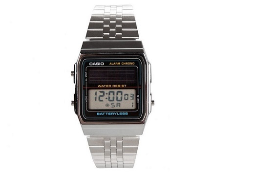 casio solar vintage watch