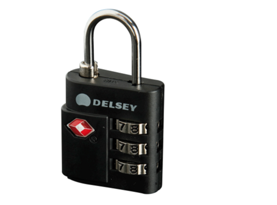 delsey tsa lock video