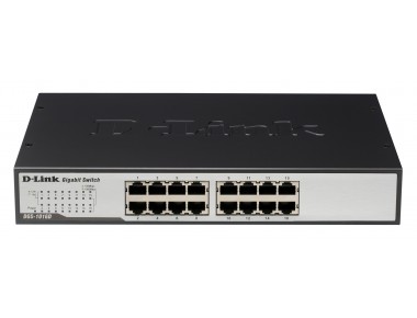 D-LINK 16-Port Gigabit Unmanaged Switch